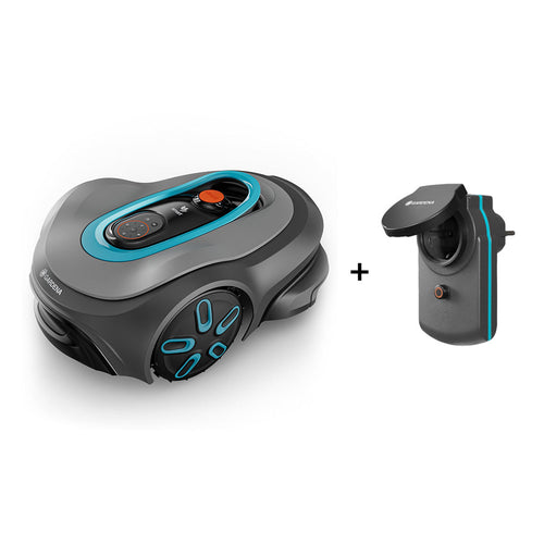 Gardena Mähroboter smart SILENO max 800 m² + gratis Zwischenstecker