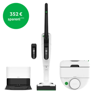 Saugroboter mit Absaugstation