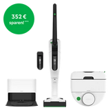 Saugroboter mit Absaugstation