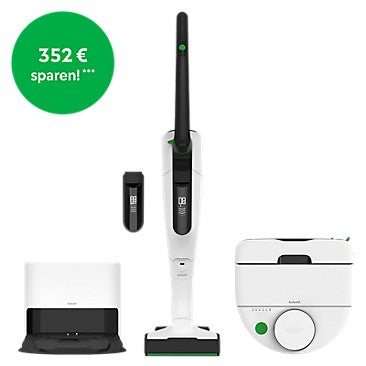 Saugroboter mit Absaugstation