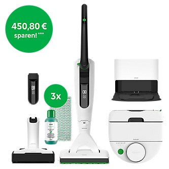 Saugroboter mit Absaugstation