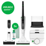 Saugroboter mit Absaugstation