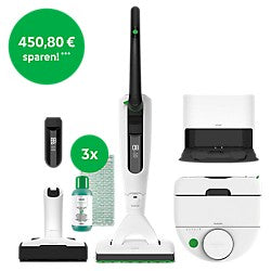 Saugroboter mit Absaugstation