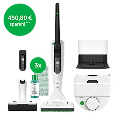 Saugroboter mit Absaugstation