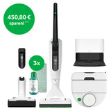 Saugroboter mit Absaugstation