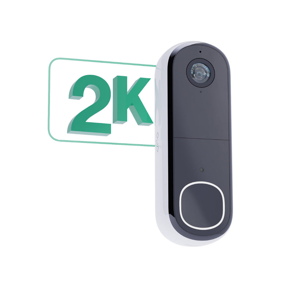 Arlo Essential 2 2K Video Doorbell - Kabellose Videotürklingel