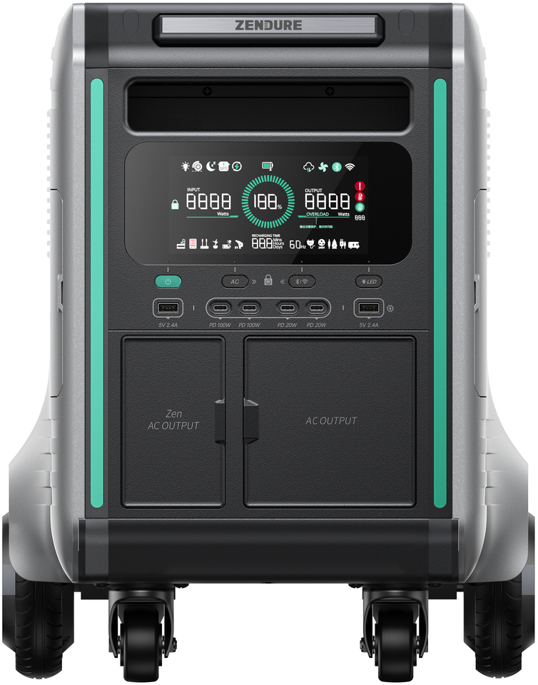 ZENDURE SuperBase V4600 [ 4608Wh / 3800W ] LiFeP04 | PowerStation Batterie Hausspeicher