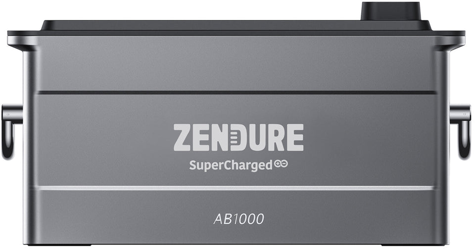 ZENDURE SolarFlow PVHub + AB1000 Batterie [ 960Wh / 1200W ] LiFeP04 | Batterie-Erweiterung zu Ihrem Balkonkraftwerk