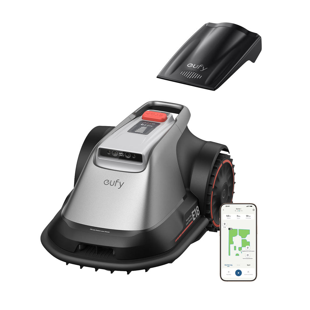 eufy Mähroboter E18 - für bis zu 1200 m² + gratis Garage