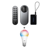 Aqara Smart Lock U200 Kit + tink Basics White & Color E27 Bulb - Matter