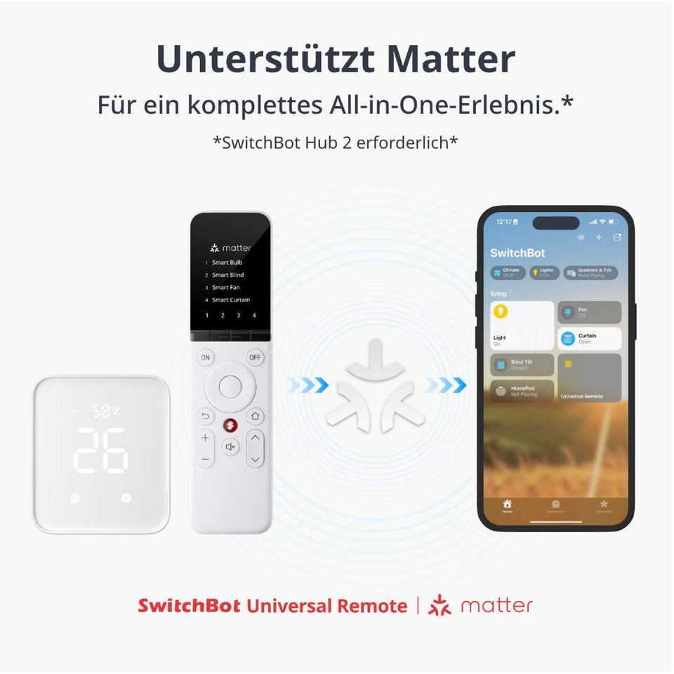 SwitchBot Universal Remote - All-in-One smarte Fernbedienung