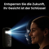 SwitchBot Smart Lock Ultra + Hub Mini Matter + Keypad Vision + NFC Card - 3er-Set