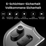 SwitchBot Smart Lock Ultra + Hub Mini Matter + Keypad Vision + NFC Card - 3er-Set