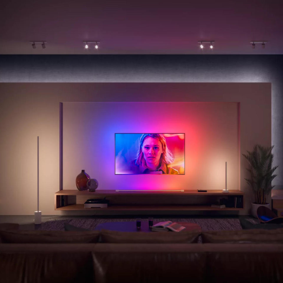 Philips Hue Gradient Signe Stehleuchte + Bridge Pro