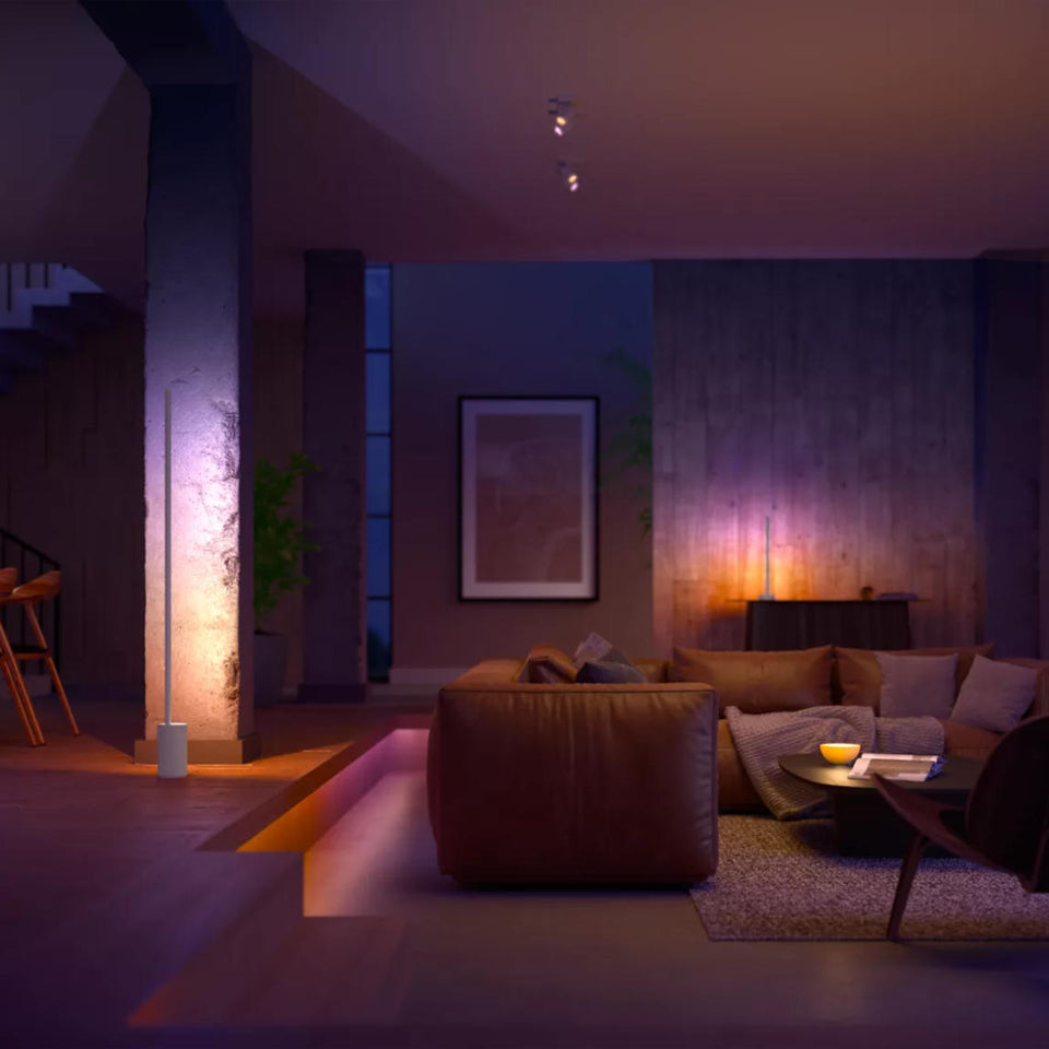 Philips Hue Gradient Signe Stehleuchte + Bridge Pro