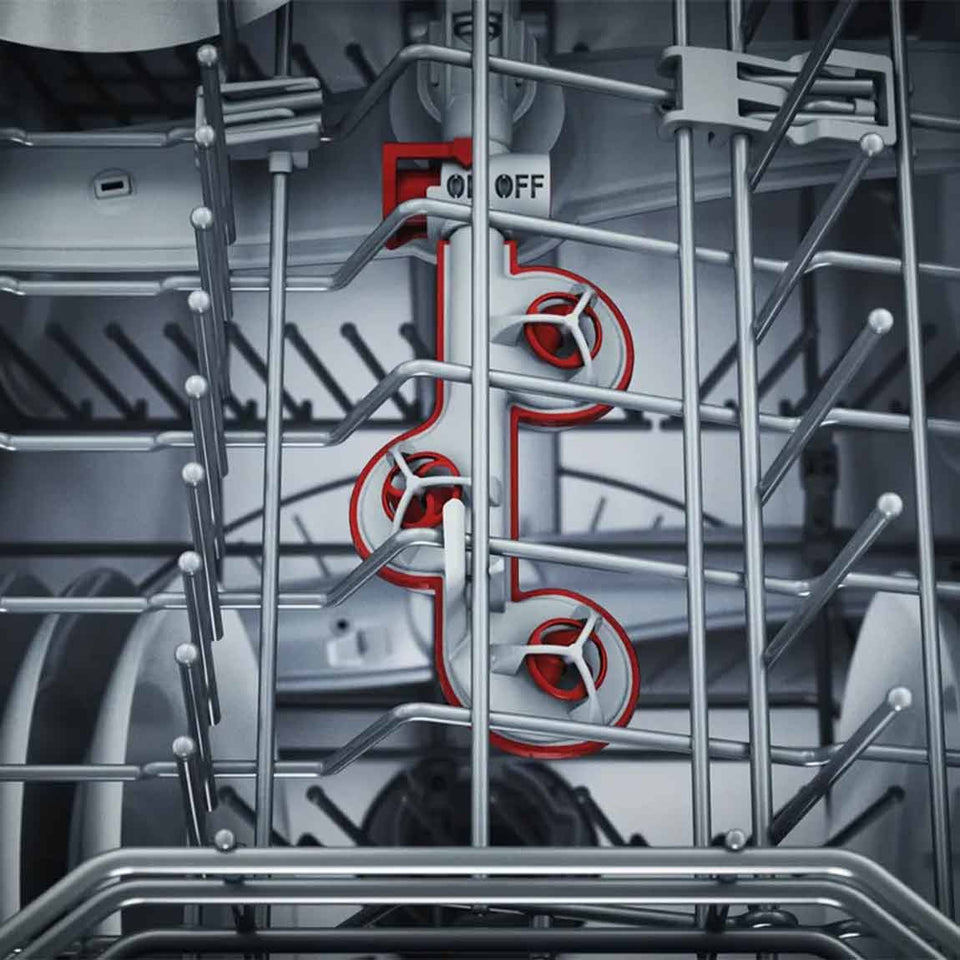 Bosch SMP6ZCC71S Serie 6 Unterbau-Geschirrspüler 60 cm - Gebürsteter schwarzer Stahl mit Anti-Fingerprint