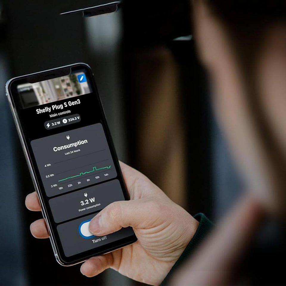 Shelly Plug S (Gen. 3) mit Matter - 6er-Set