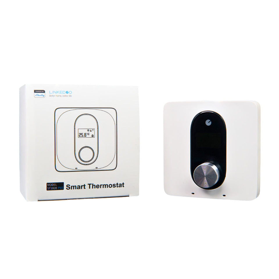 LinkedGo Smartes Heizungsthermostat für Fußbodenheizungen - powered by Shelly