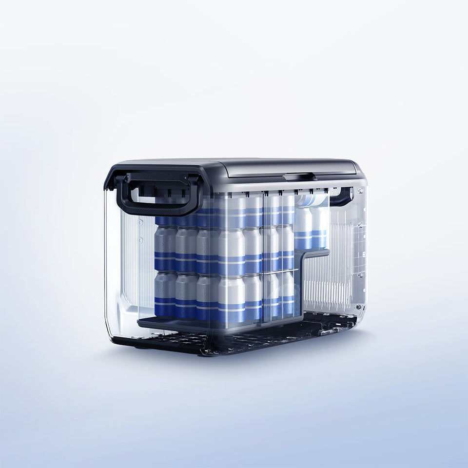 EcoFlow GLACIER Classic 45L - Tragbarer Kühlschrank