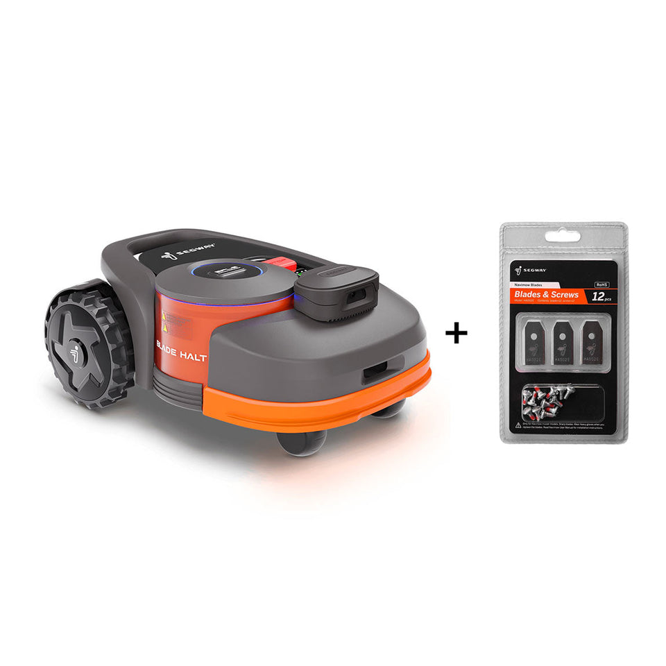 Segway Navimow H500E-VF - kabelloser Mähroboter für bis zu 500m² + gratis Ersatzmesser