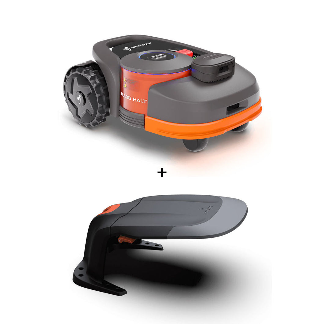 Segway Navimow - kabelloser Mähroboter H800E-VF für bis zu 800m² + gratis Garage