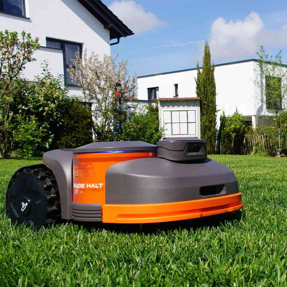 Segway Navimow - kabelloser Mähroboter H800E-VF für bis zu 800m² + gratis Garage