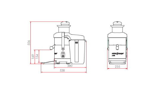 J 80 Entsafter (230 V)
