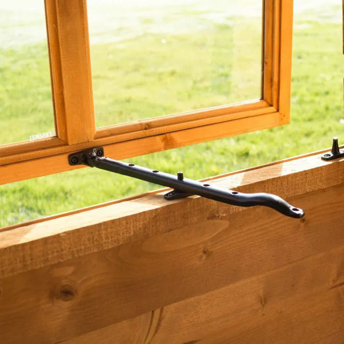 Gartenhaus Koblenz 01 inkl. Fußboden, Naturbelassen - 19 mm Elementgartenhaus, Nutzfläche: 5,9 m²