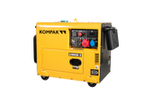 KOMPAK 6.9 kVA Diesel 6100SE-3 400V Stromaggregat Stromerzeuger