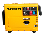 KOMPAK 6.9 kVA Diesel 6100SE-3 400V Stromaggregat Stromerzeuger