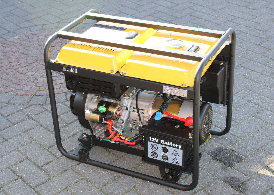 KOMPAK 6.9 kVA Diesel 6100XE-3 400 V Stromaggregat Stromerzeuger
