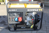 KOMPAK 6.9 kVA Diesel 6100XE-3 400 V Stromaggregat Stromerzeuger