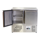 ECOLINE 700 Saladette 2-türig mit Klappdeckel - 240 l