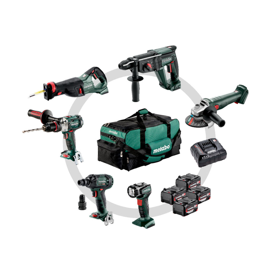 Metabo 685211000 18V Combo Set 6.1 Akku-Maschinen im Set