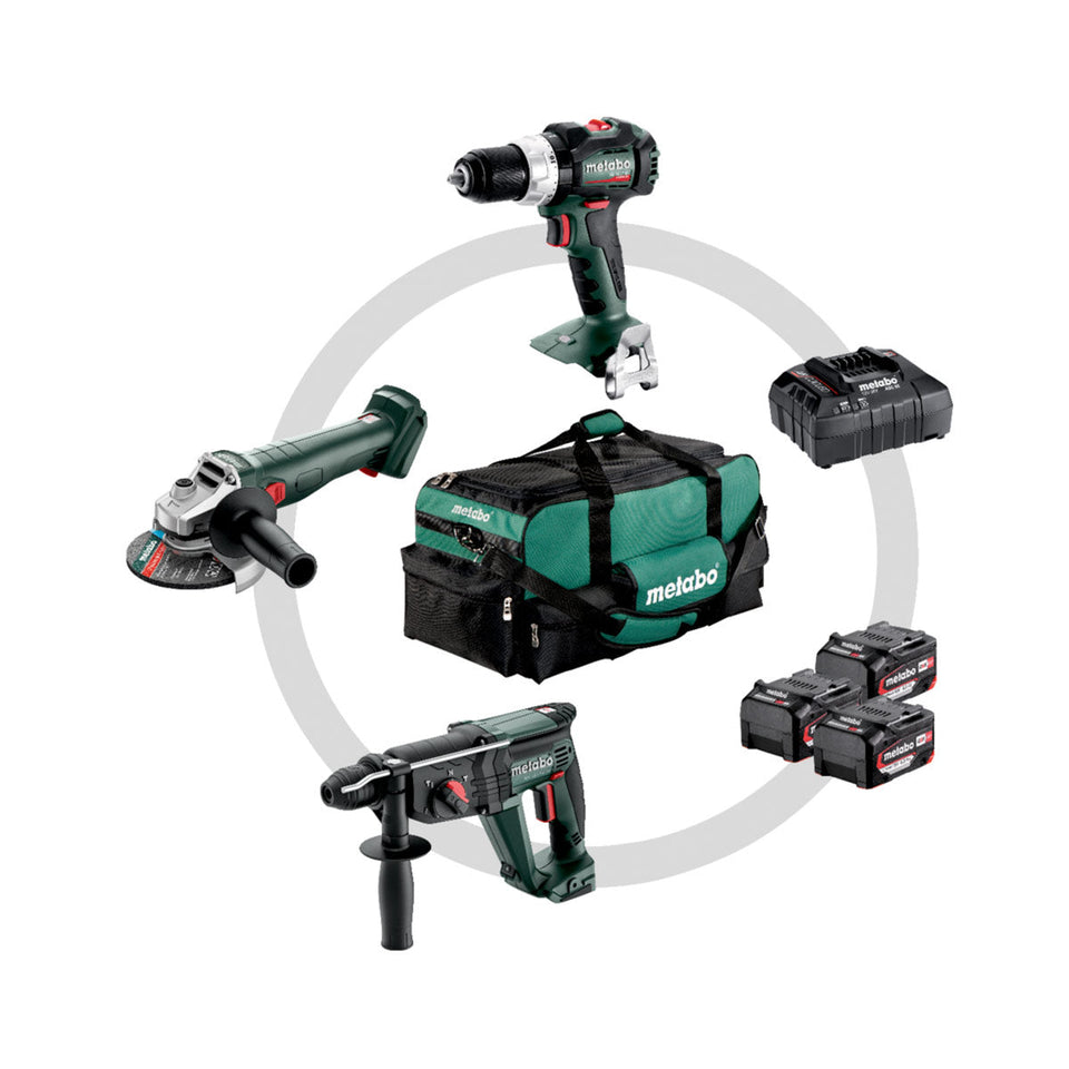 Metabo 685212000 Combo Set 3.1 Akku-Maschinen im Set