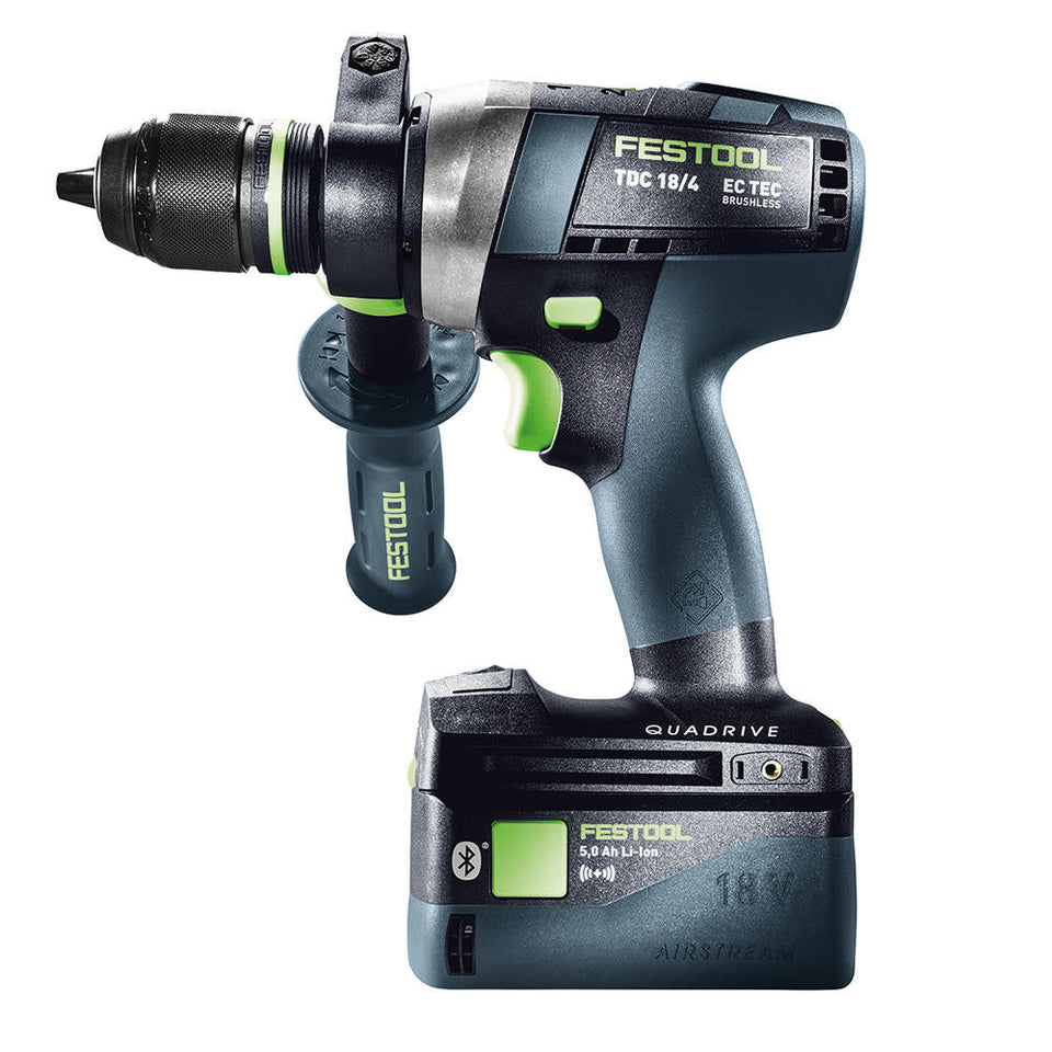 Festool Akku-Bohrschrauber QUADRIVE TDC 18/4 5,0/4,0 I-Plus