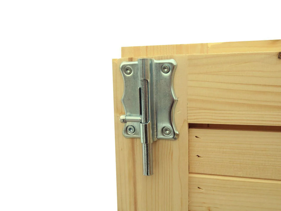 Gartenhaus Koblenz 01 inkl. Fußboden, Naturbelassen - 19 mm Elementgartenhaus, Nutzfläche: 5,9 m²