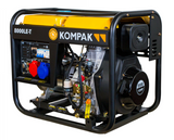 PRO-KOMPAK Full Power 8kVA Diesel Stromaggregat K8000LE-T 230 & 400 V mit Räderset