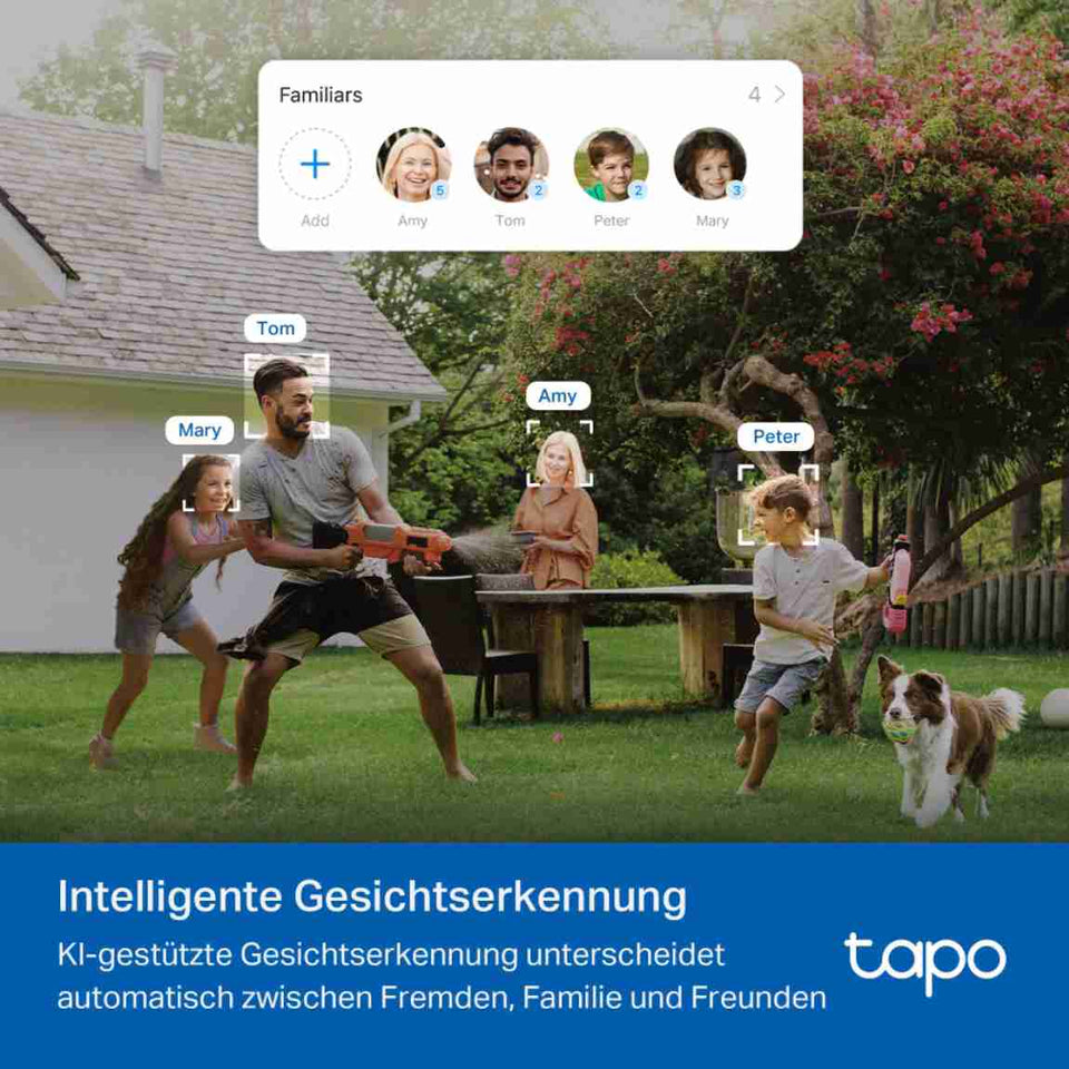 TP-Link Tapo C510W - 2er-Set + Tapo H500