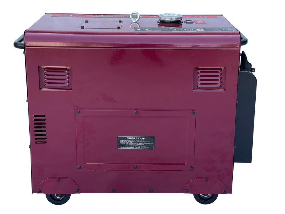 Ai Power 8 kVA Diesel mit GRATIS ATS-Box & Wartungsset APD9500Q ADEMAX Edition 230&400V Stromaggregat