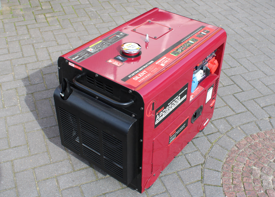 Ai Power 8 kVA Diesel mit GRATIS ATS-Box & Wartungsset APD9500Q ADEMAX Edition 230&400V Stromaggregat