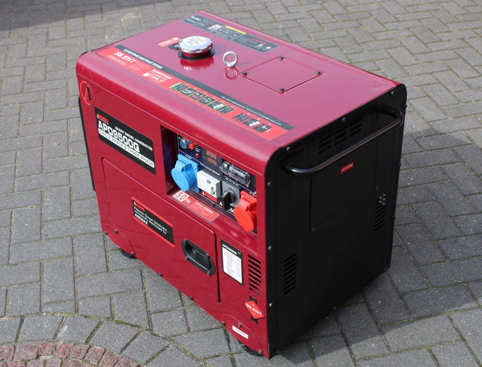 Ai Power 8 kVA Diesel mit GRATIS ATS-Box & Wartungsset APD9500Q ADEMAX Edition 230&400V Stromaggregat