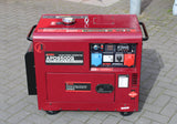 Ai Power 8 kVA Diesel mit GRATIS ATS-Box & Wartungsset APD9500Q ADEMAX Edition 230&400V Stromaggregat