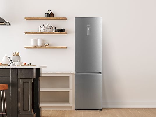 KOENIC KFK 611 A NF IN Kühlgefrierkombination (A, 378 l, 2010 mm hoch, Inox)