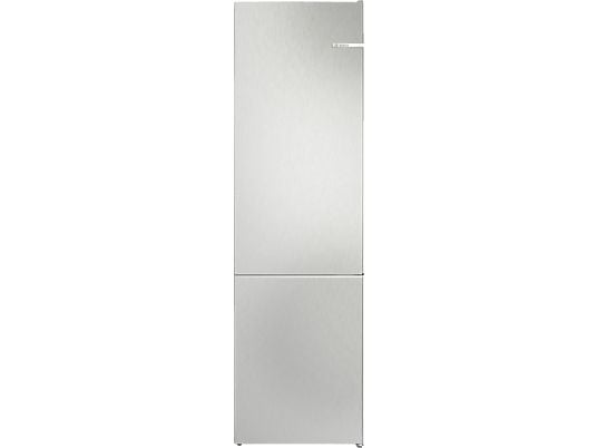 BOSCH KGN392LAG Serie 4 Kühlgefrierkombination (A, 363 l, 2030 mm hoch, Metall-Optik)