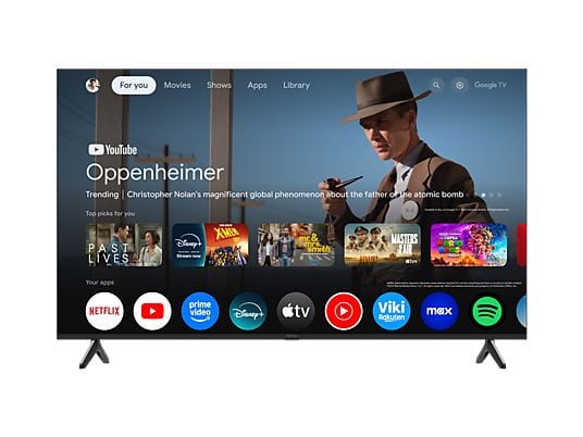 PEAQ PTV 55GU-5025T TV (Flat, 55 Zoll / 139,0 cm, UHD 4K, SMART TV)