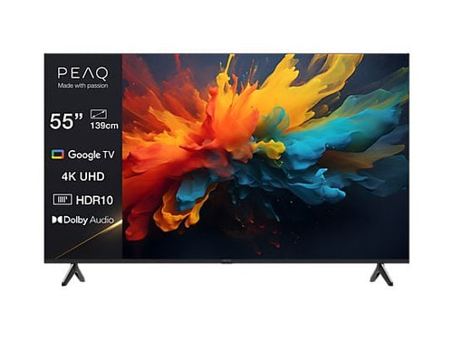 PEAQ PTV 55GU-5025T TV (Flat, 55 Zoll / 139,0 cm, UHD 4K, SMART TV)
