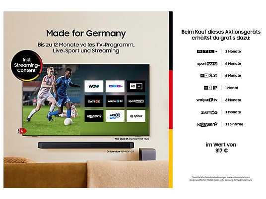 SAMSUNG GQ65Q7F QLED TV Vision AI Smart TV (65 Zoll / 163 cm, UHD 4K, SMART TV)