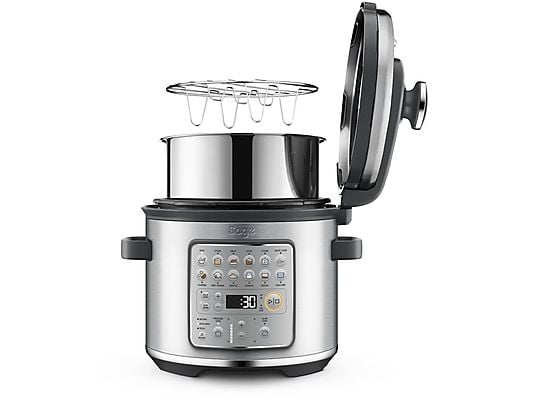 SAGE SPR680BSS2EEU1 THE FAST SLOW GO EDELSTAHL Multikocher Gebürsteter Edelstahl (1100 Watt)