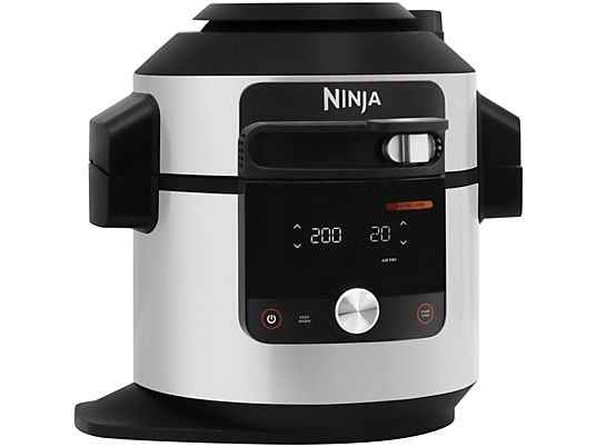 NINJA OL750EU Multikocher Stainless Steel/Black (Rührschüsselkapazität: 7,5 l, 1760 Watt)